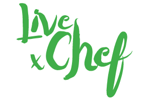 Brand identity for Live Chef a Plant Based Cooking Show